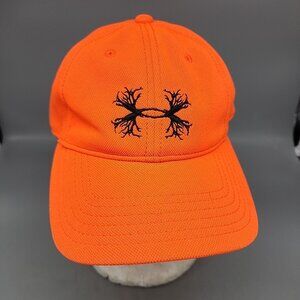 Under Armour Blaze Safety Orange Snapback Hat Cap Hunt Fish Baseball